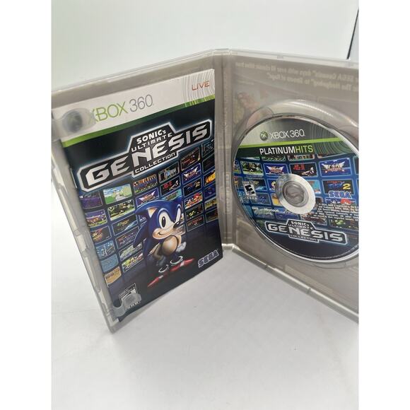 Sonic's Ultimate Genesis Collection (Microsoft XBOX 360) Complete In Box - Picture 7 of 9